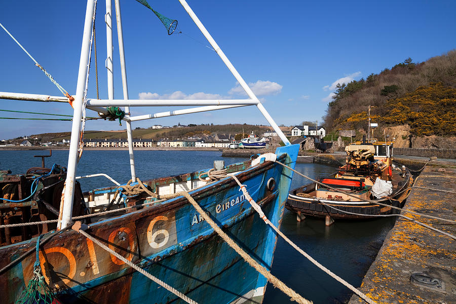 Pier Photograph - The Ard Eireann Fishing Boat #1 by Panoramic Images