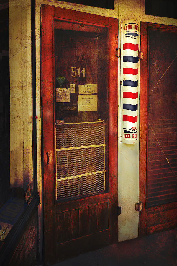 The Barber Pole #1 Photograph by Ann Powell