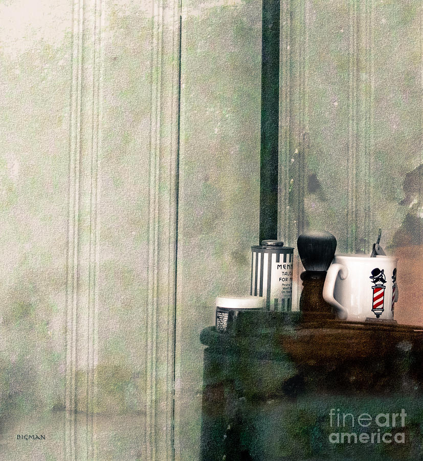 Barbershop Photograph - The Barbershop 2 by Steven Digman Barbershop Photograph - The Barbershop 2 by Steven Digman