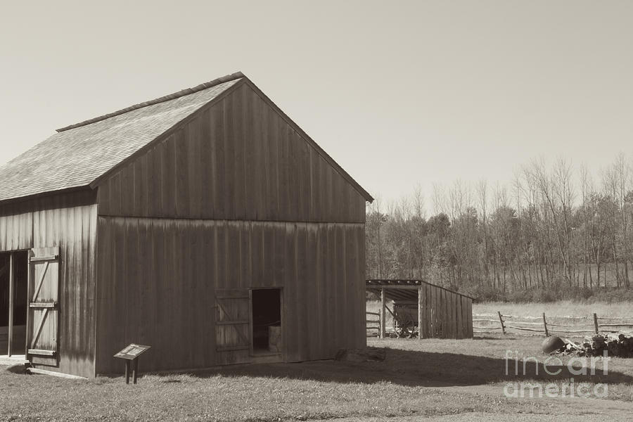 The Barn #1 Photograph by William Norton