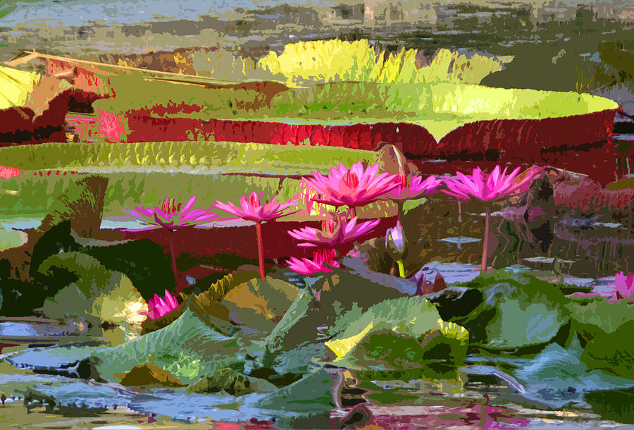 The Beauty of the Lily #1 Painting by John Lautermilch