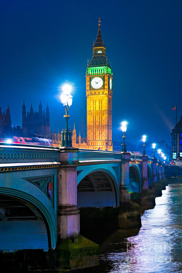 The Big Ben - London #1 Photograph by Luciano Mortula