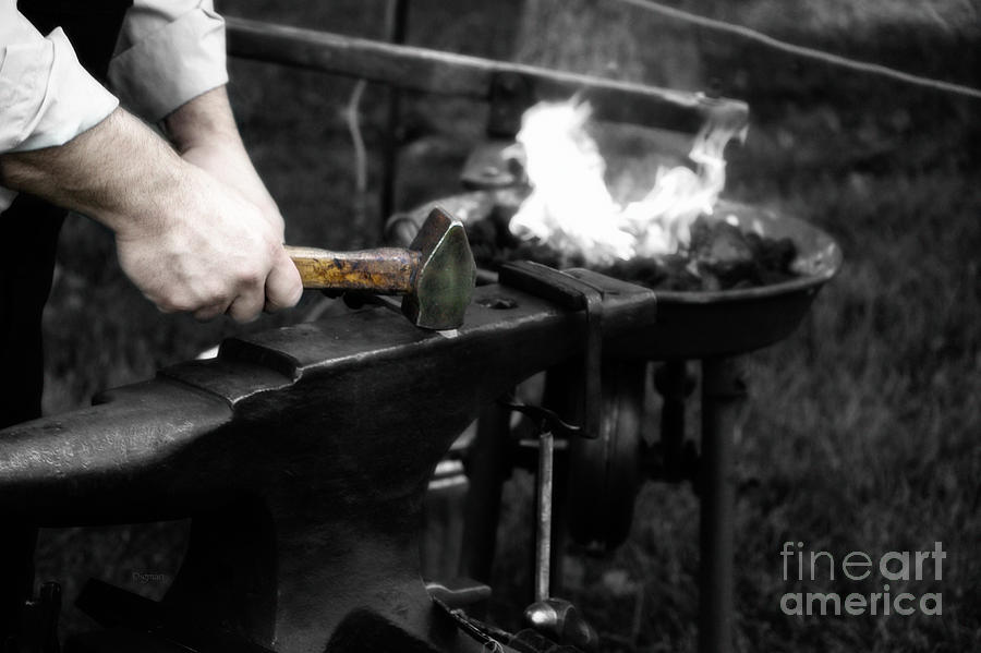 Tool Photograph - The Blacksmith  by Steven Digman