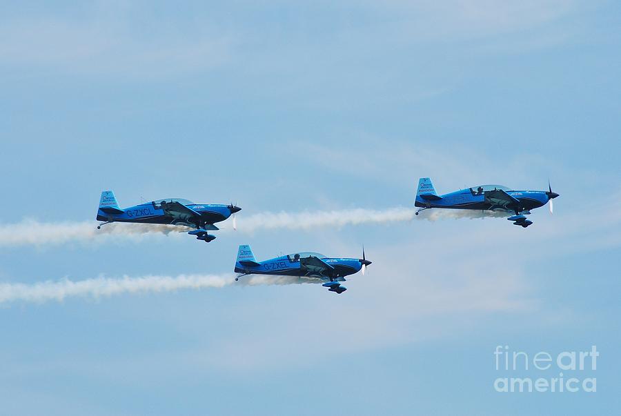 The Blades aerobatic team #1 Photograph by David Fowler