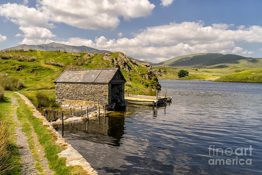 Landscape Photograph - The Boathouse #1 by Adrian Evans