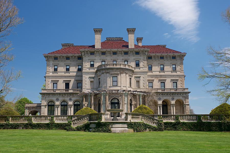 the-breakers-in-newport-rhode-island-photograph-by-walter-rowe-fine