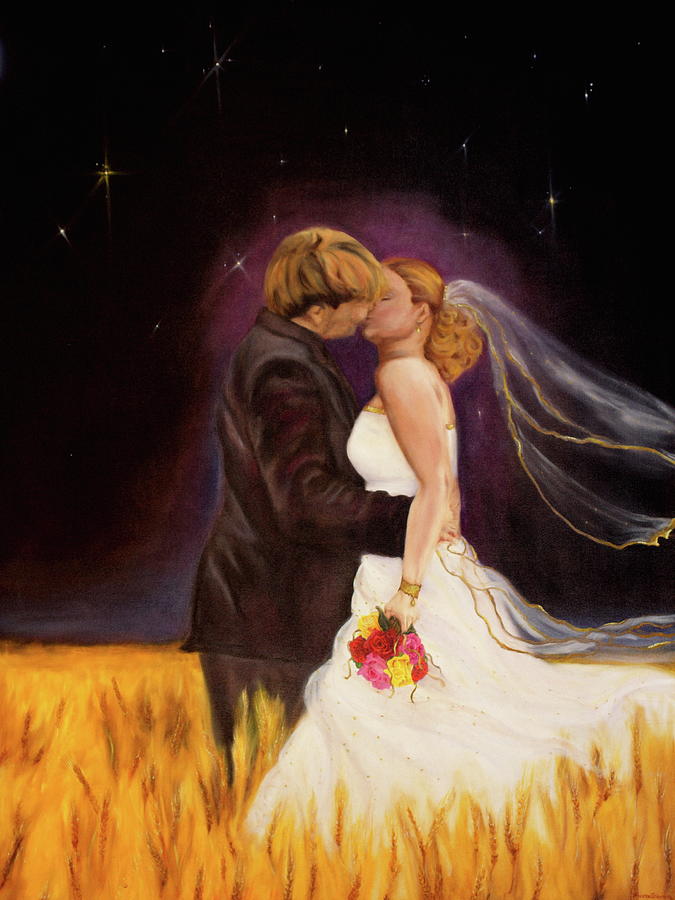 Inspirational Painting - The Bride by Jeanette Sthamann