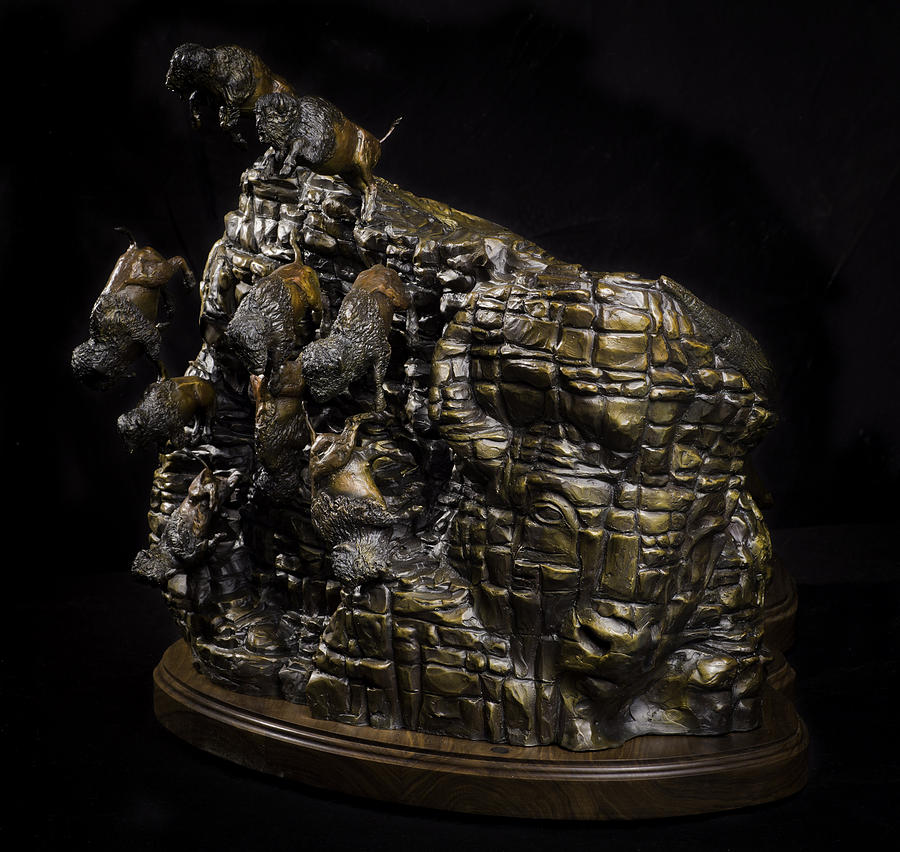 The Buffalo Story #1 Sculpture by Tim  Joyner