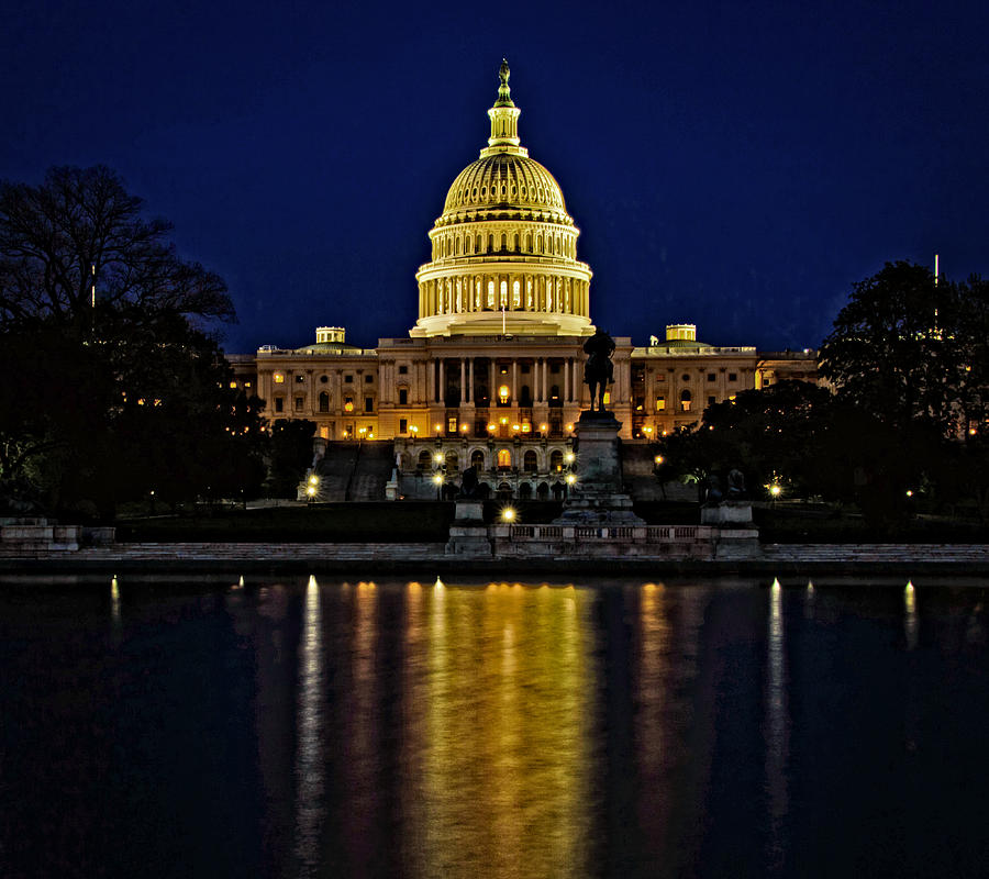 The Capitol Blues Photograph by Kathi Isserman