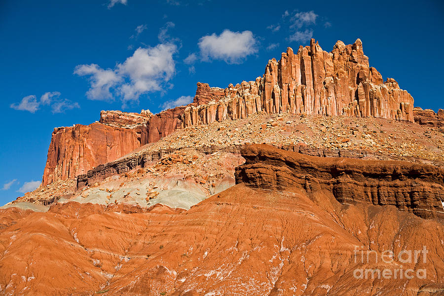The Castle Capitol Reef National Park #1 Photograph by Fred Stearns