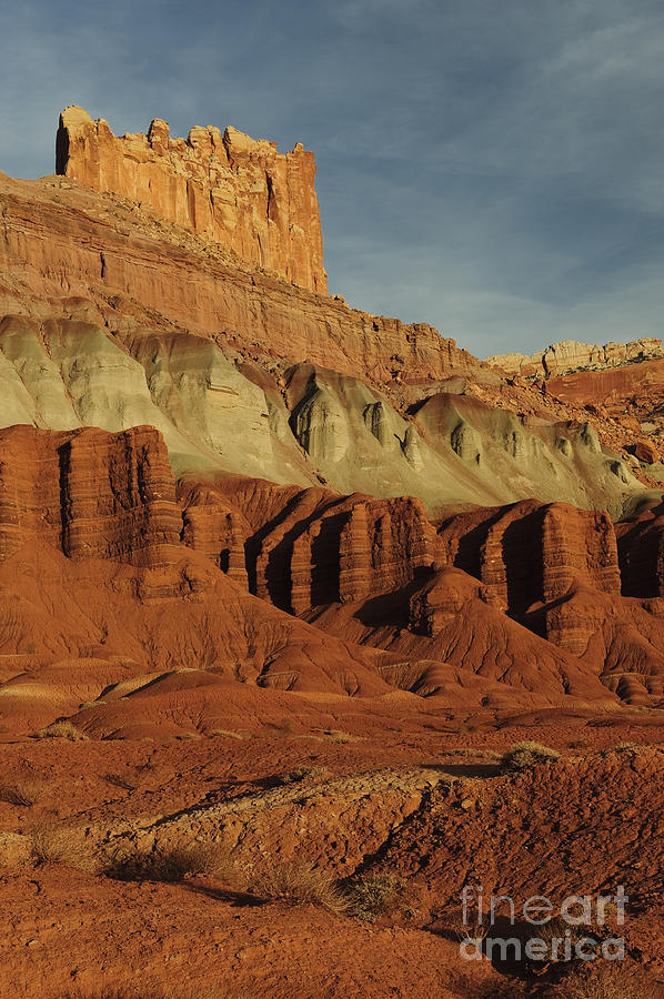 The Castle, Capitol Reef National Park #1 Photograph by John Shaw
