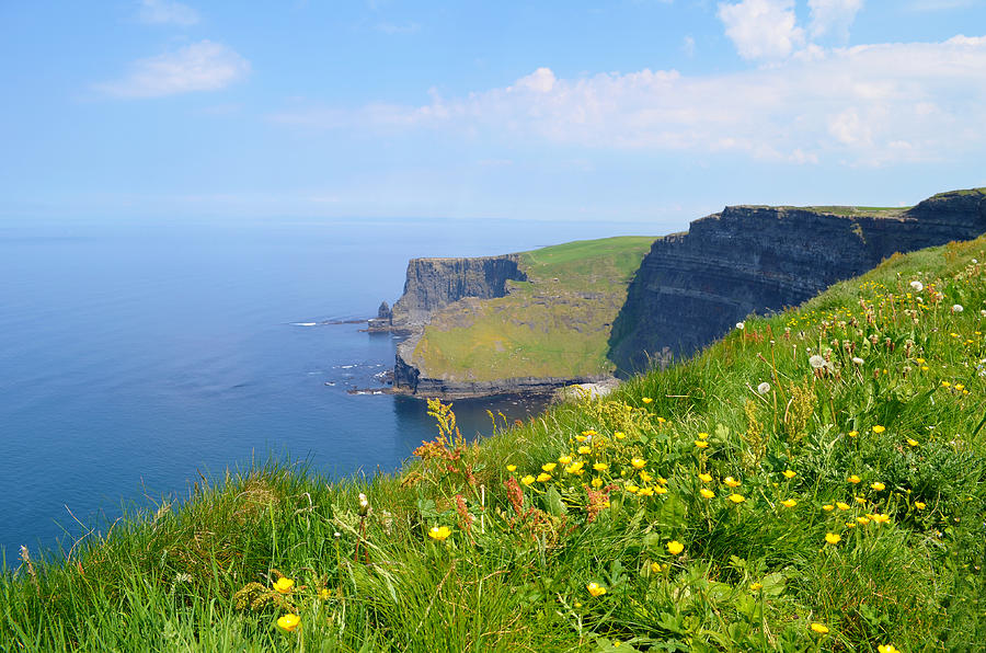 The Cliffs of Moher Photograph by Jeffrey Hamilton | Fine Art America