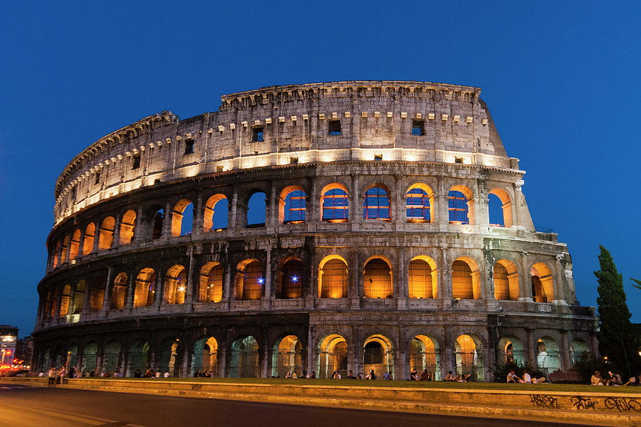The Colosseum, Rome #1 Photograph by John Harper