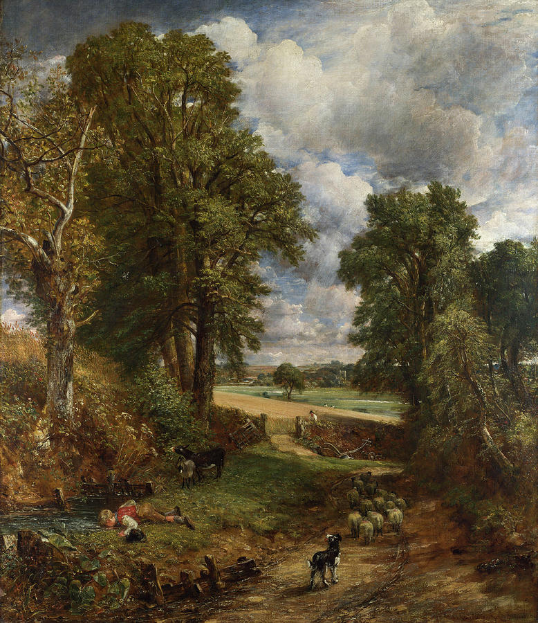 John Constable Painting - The Cornfield #6 by John Constable