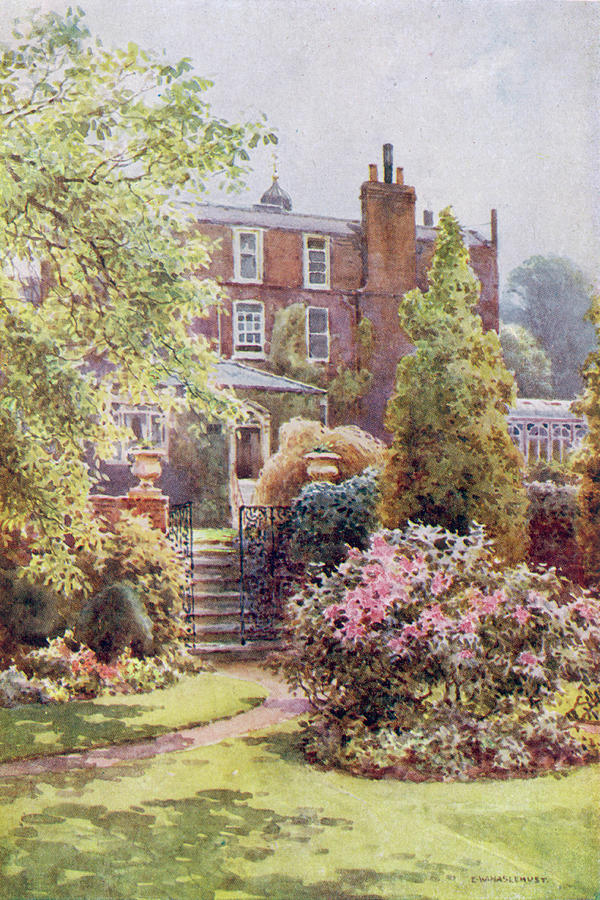 Summer Drawing - The Country Home Of Charles Dickens #1 by Mary Evans Picture Library