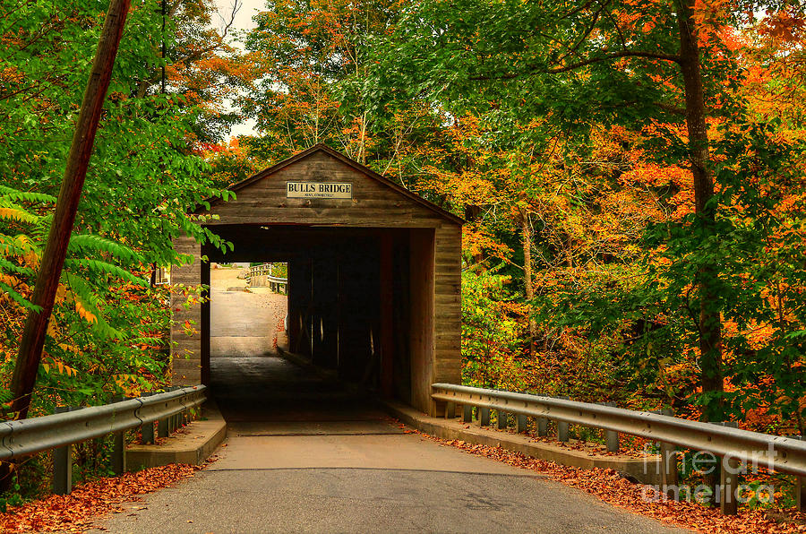 The Covered Bridge #1 Photograph by Kathy Baccari