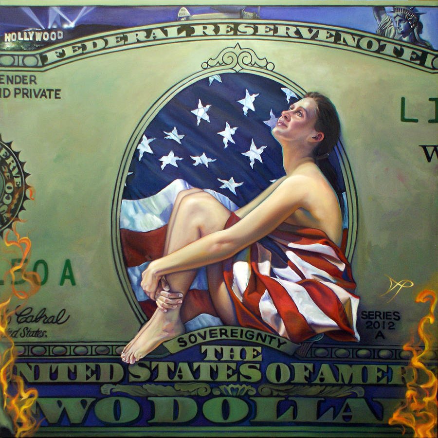 Hollywood Painting - The Curse of Freedom by Patrick Anthony Pierson