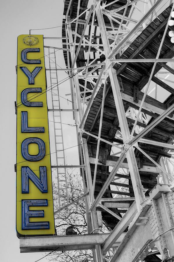Landmark Photograph - The Cyclone #2 by JC Findley