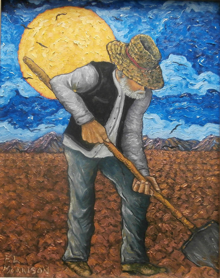 The Digger Painting by Frank Morrison