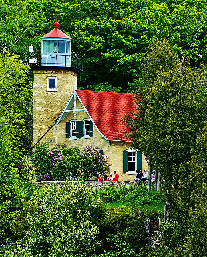 The Eagle Bluff Lighthouse Of Door County Photograph By Carol Toepke   1 The Eagle Bluff Lighthouse Of Door County Carol Toepke 