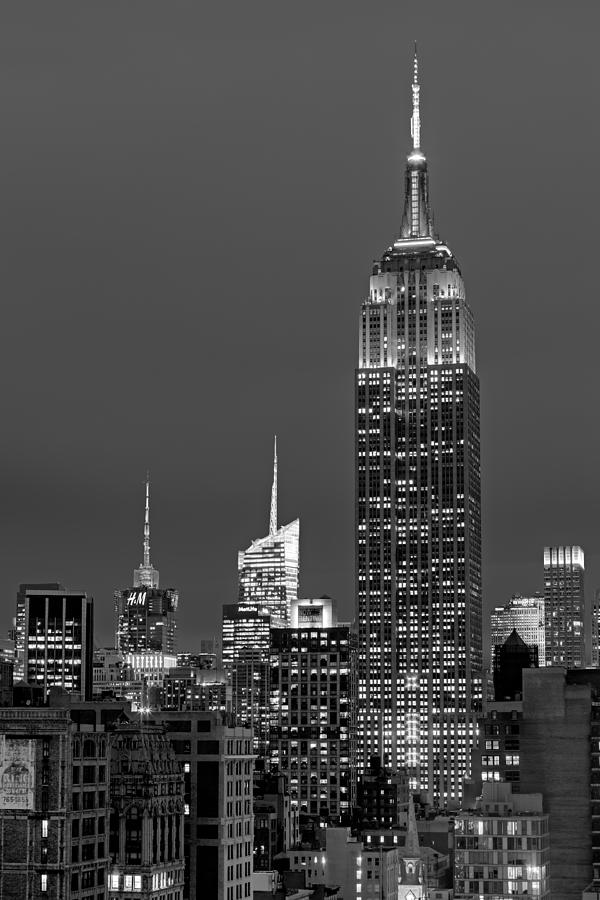 Empire State Building Photograph - The Empire State Building #1 by Susan Candelario