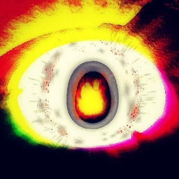 Abstract Photograph - The Eye Of Sauron #1 by Urbane Alien