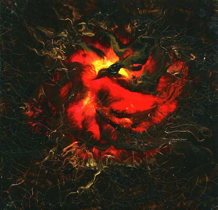 The Firebird #1 Painting by Charles Lucas