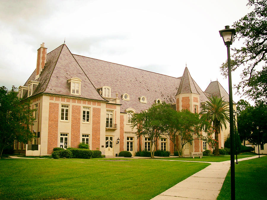 Louisiana State University Photograph - The French House on the Campus of LSU #1 by Mountain Dreams