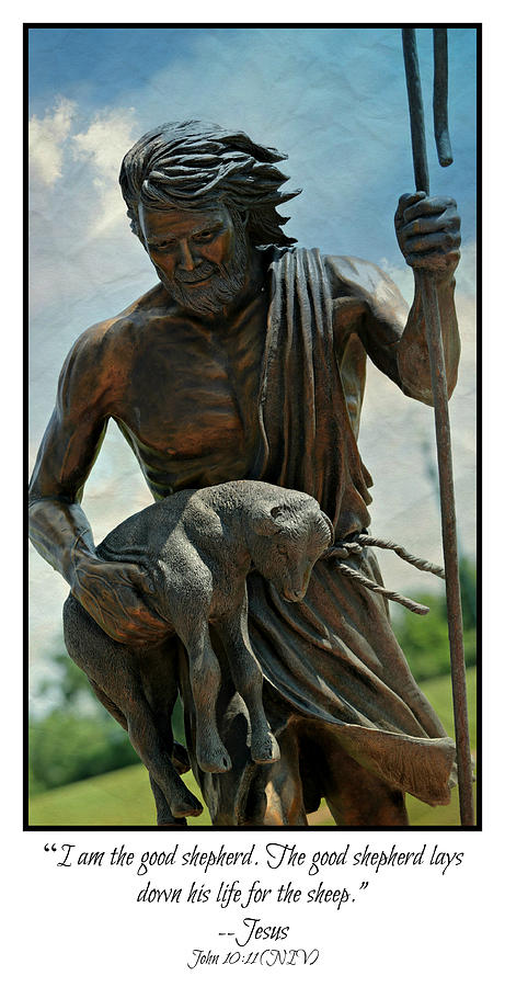 Jesus Christ Photograph - The Good Shepherd #2 by Stephen Stookey