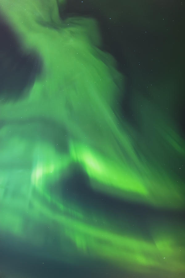 The Green Northern Lights Corona Photograph by Kevin Smith - Fine Art ...