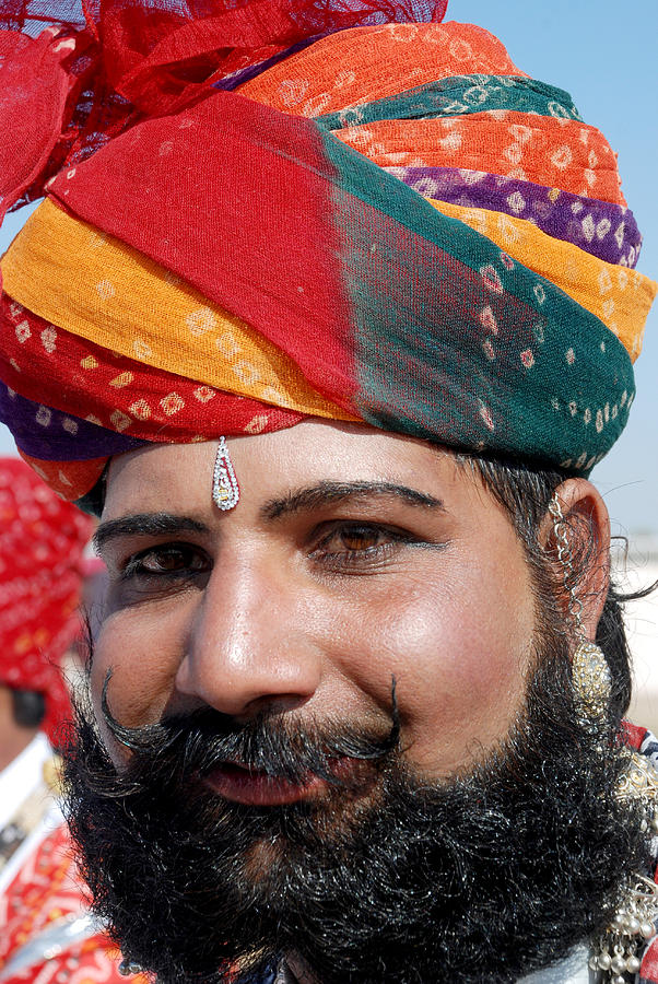 The headgears of men are Pagri Photograph by Rakesh Sharma - Fine Art ...