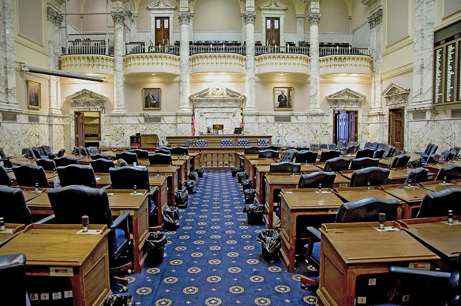 The Historic House Chamber Of Maryland #1 Photograph by Panoramic Images