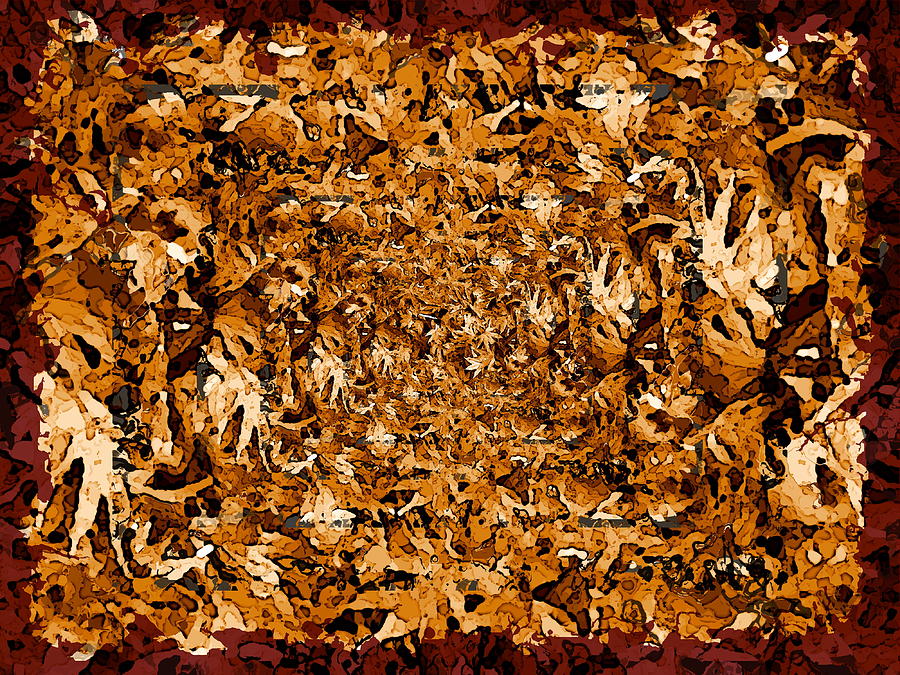 The Leaf Pile #1 Digital Art by Tim Allen