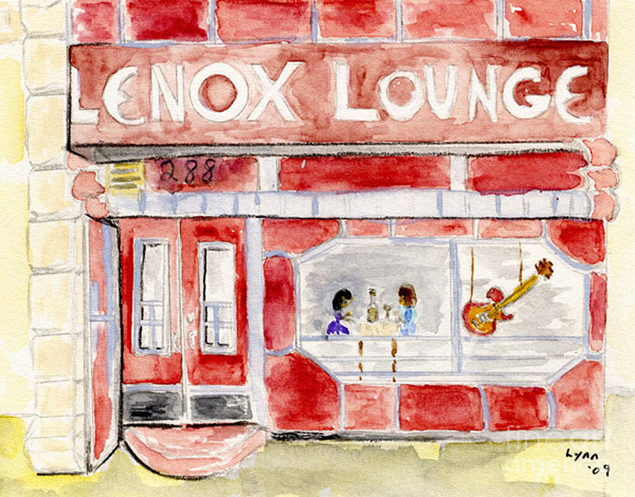The Lenox Lounge Painting by AFineLyne