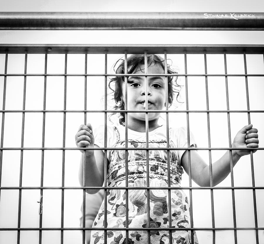 The locked little girl Photograph by Stwayne Keubrick Fine Art America