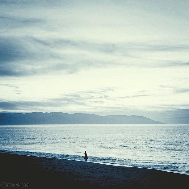 Minimalism Photograph - The Lonely Fisherman #1 by Natasha Marco