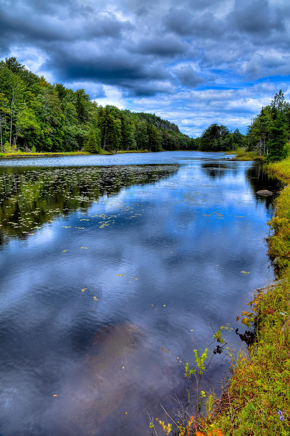 The Majestic Bald Mountain Pond Photograph by David Patterson - Fine ...