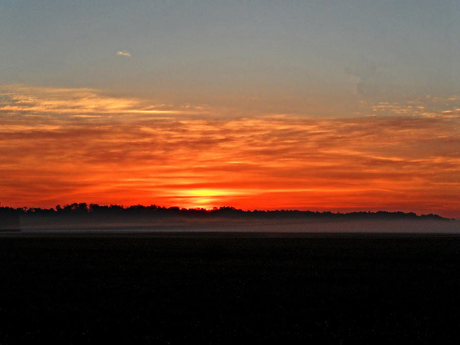 Sunset Photograph - The Morning Kiss #1 by Cyryn Fyrcyd