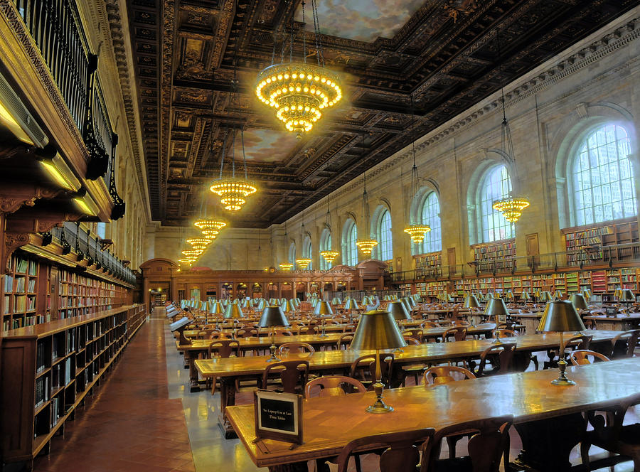 The New York Public Library #1 Photograph by Dave Mills