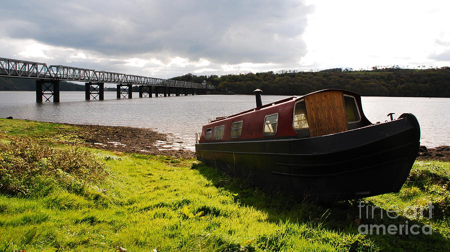 The old barge #1 Photograph by Joe Cashin