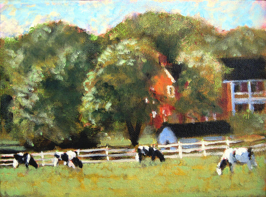 The Old Folks At Home #1 Painting by David Zimmerman