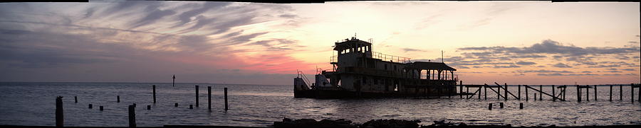 Sunset Photograph - The Old Tug #1 by Anthony Walker Sr