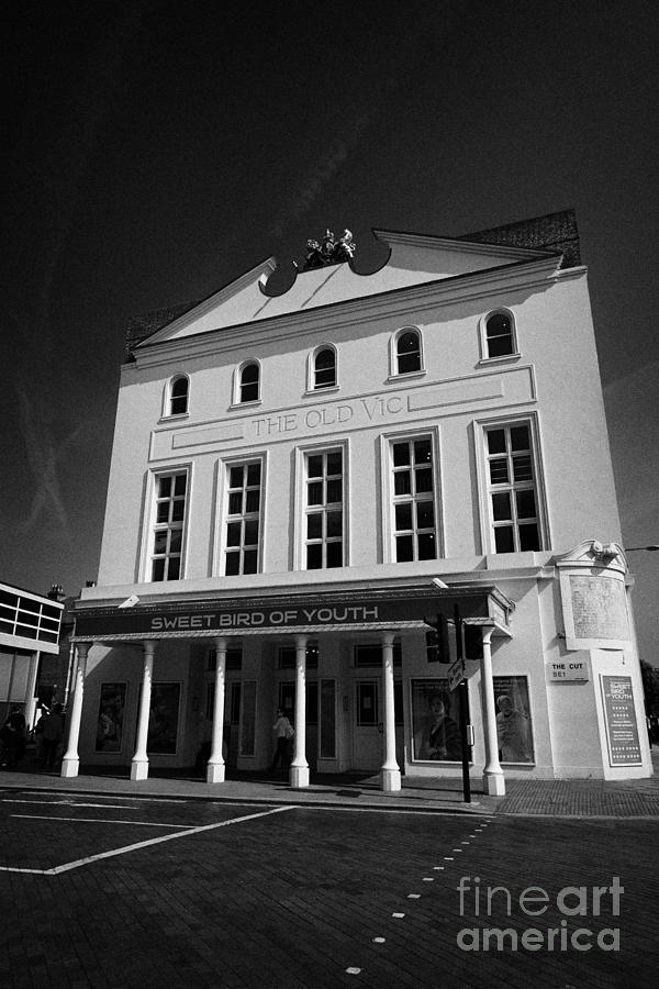 London Photograph - the old vic theatre London England UK #1 by Joe Fox