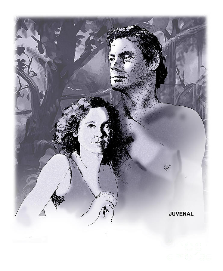 The Only Tarzan and Jane Digital Art by Joseph Juvenal - Fine Art America