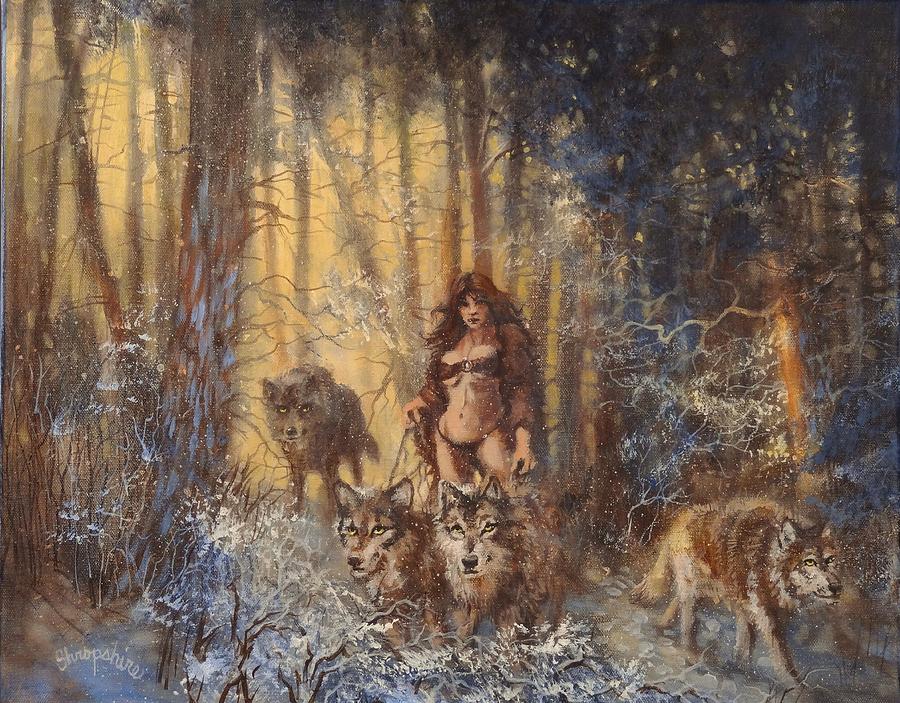 The Pack Painting by Tom Shropshire