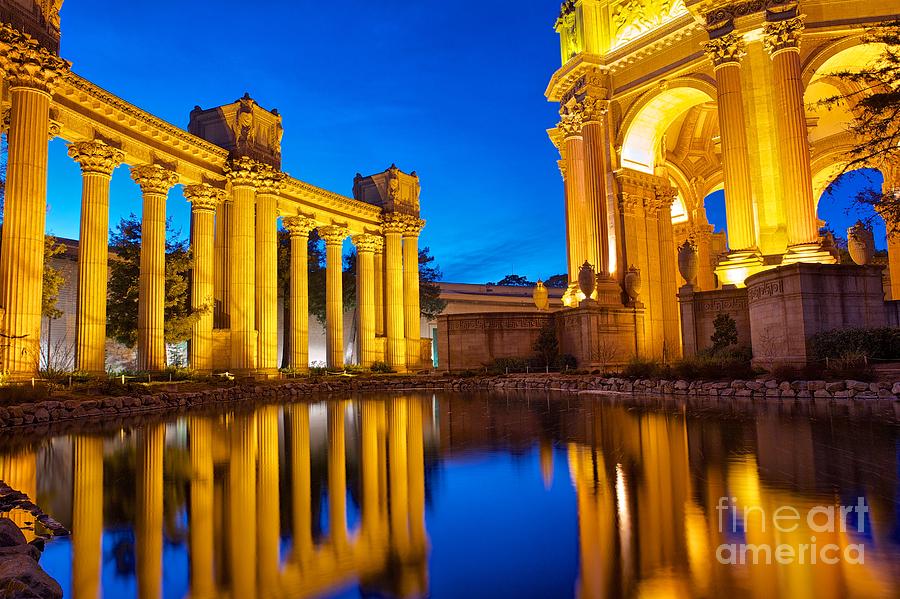 The Palace of Fine Arts in San Francisco #1 Photograph by Mel Ashar