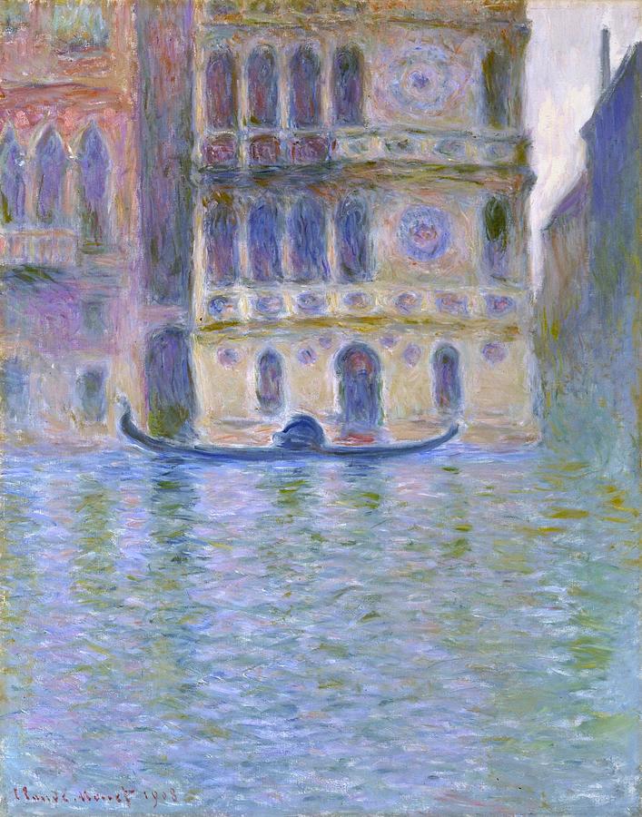 The Palazzo Dario Painting by Claude Monet | Fine Art America