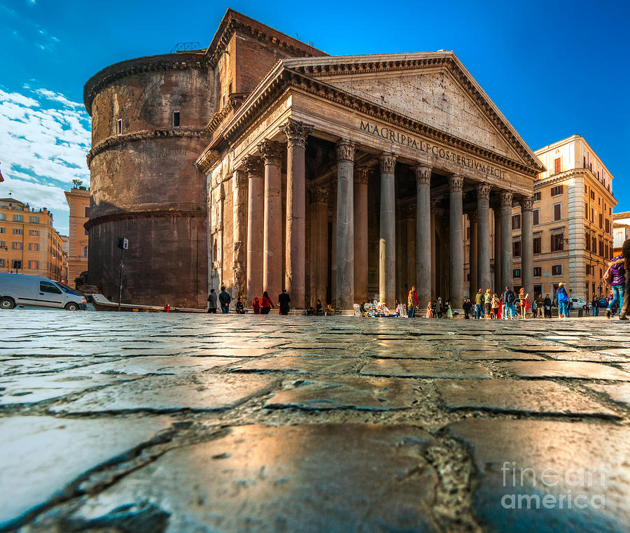 The Pantheon - Rome - Italy #1 Photograph by Luciano Mortula