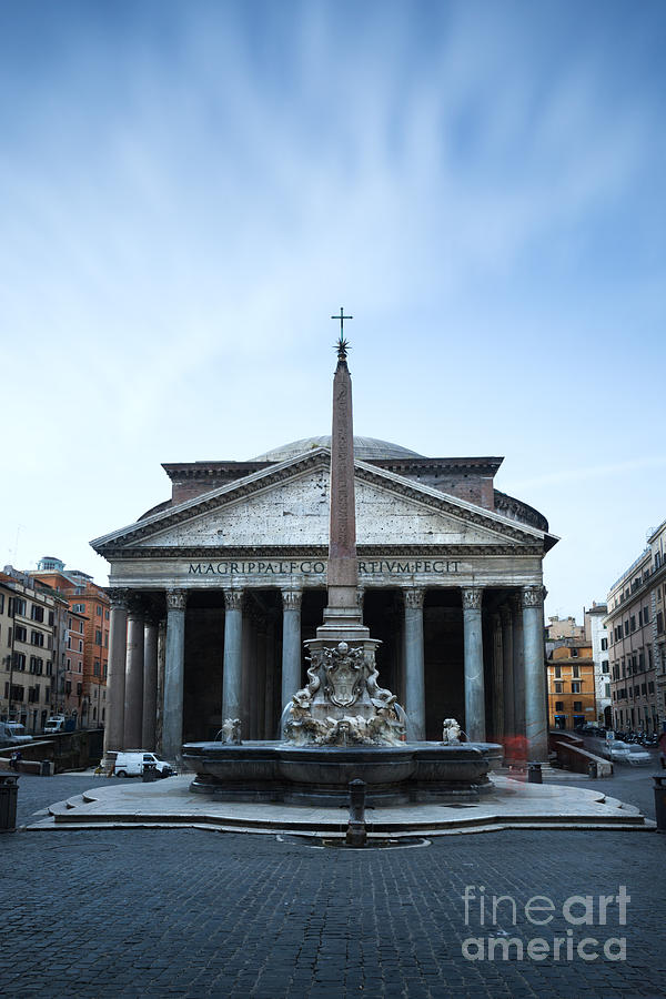 The Pantheon in Rome #1 Photograph by Matteo Colombo
