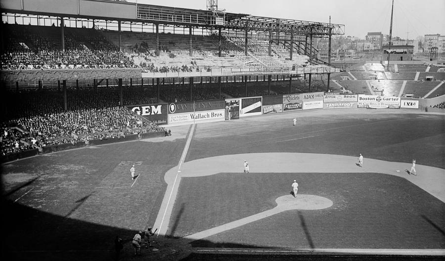 New York Giants Photograph - The Polo Grounds 1923 #1 by Mountain Dreams